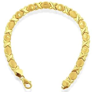 10K Yellow Gold Bracelet - 7.25 by