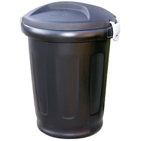 Sankey 80-Litre Clip Bin Dustbin (Black)