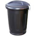 Sankey 80-Litre Clip Bin Dustbin (Black)