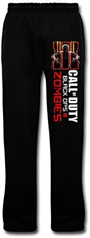 WEIKU Black Ops 3 Call Of Dut Men's Sweatpants XL Black