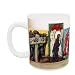 Jeremiah, Isaiah and Ezekiel, from 'The Books of Prophets', 1995 (mixed media on panel) by Alek Rapoport - Mug - Standard Size