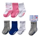 3-Pack "Shoe" Baby Socks (non-skid)