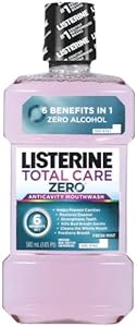 Listerine Total Care Zero, Fresh Mint, 500ml, (Pack of 2)