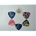 18 Large, Celluloid Guitar or Bass Plectrums