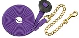 Tough-1 German Cord Cotton Lunge Line w/Heavy Chain