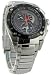Seiko SNL043P1 Men's Kinetic Sportura Chronograph Black Dial