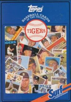 Topps Baseball Cards of the Detroit Tigers