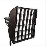 CowboyStudio 24 X 24 Softbox with Fabric Egg Crate Grid and Spring Ring
