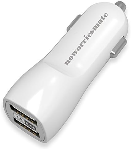 Dual USB, portable car charger 3.1A, LED light, top quality 2-port adapter, engineered for security and safety-elegant design-use with iPhone, iPad, iPod, Samsung, HTC, Bluetooth, GPS, MP3, MP4, Tablet PC and Smartphones. 2 year warranty.