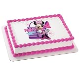Minnie Mouse Edible Icing Cake Topper Party Accessory