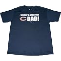 Chicago Bears Logo World's Greatest Dad Mens T-shirt