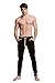 4-rth Long Cuffed Yoga Pant (Medium, Black)