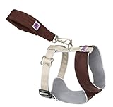 LARGE - BROWN/TAN - Doggles Comfort Harness