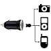 Universal Mini USB Car Charger Adapter, Black
