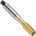 Dormer MTT-X E099 Powdered Metal Thread Forming Tap, Coolant-Through, TiN Coated, Round Shank With Square End, Modified Bottoming Chamfer