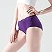 Newstep Women's Cotton Lace Leak Proof Sanitary Soft Panties Underwear (4 Pack)