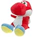 Mario Party Super Mario Brothers Green Yosh Plush Doll - 7 Inch Red Yoshi (Licensed) Image
