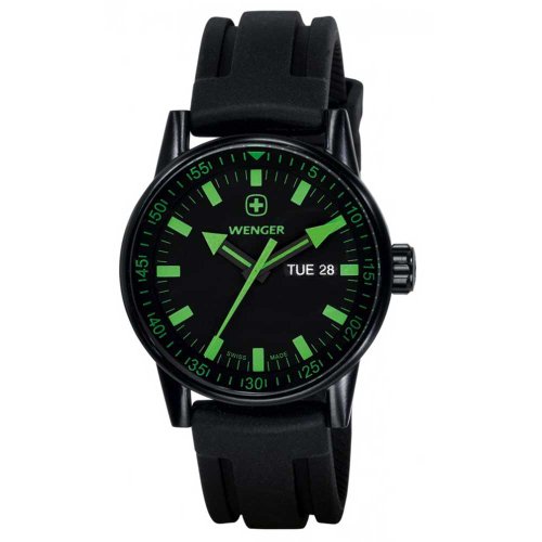 Men's Wenger PVD Commando Day Date XL Watch