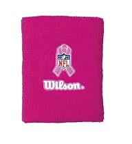 Wilson Wristbands with Nfl Bca Logo
