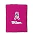 Wilson Wristbands with Nfl Bca Logo (Pink, 2-Inch)