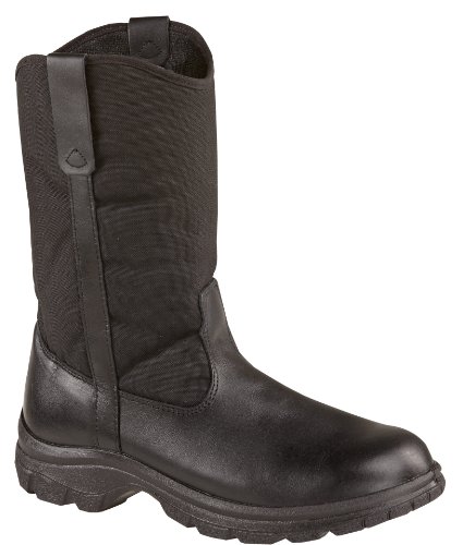 Thorogood 834-6211 Men's Station SoftStreets(tm) 10-inch Wellington Boot Black 8.5 M US