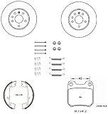 Produkt-Bild: 2x Bremsscheibe Hinterachse NK OPEL VECTRA B Caravan (31_), VECTRA B CC (38_), VECTRA B (36_), SAAB 900 II, 900 II Cabriolet, 900 II Coupe, 9-3 Cabriolet (YS3D), 9-3 (YS3D), 9-5 Kombi (YS3E), 9-5 (YS3E), VAUXHALL VECTRA, VECTRA CC, VECTRA Estate
