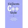 The Elements of C++ Style (Sigs Reference Library)