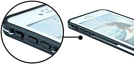 MAG Digital Iphone 6 Plus Waterproof Case Ip 68 Certified Waterproof Snowproof Dirtproof Shockproof Full-body Protective Case for Iphone 6 5.5'' (white)