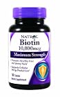 Natrol Biotin 10,000mcg, Maximum Strength, 100 Tablets