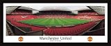 MANCHESTER UNITED Football Club - Old Trafford stadium ground 26x11 framed panoramic print