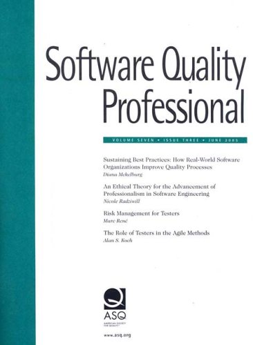 Childrens Toyshop  Magazines : Software Quality Professional