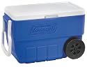 Coleman 50-Quart Wheeled Cooler (Blue)