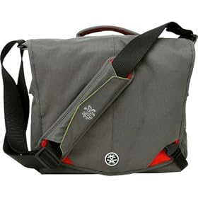 Crumpler MD0809A 8 Million Dollar Home Grey/Red Digital SLR Camera 13 inch Laptop Shoulder Bag