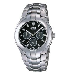Casio Men's EF304D-1AV Multifunction Analog Bracelet Watch