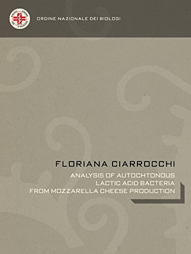 Analysis of autochthonous lactic acid bacteria from mozzarella cheese production (Italian Edition)