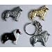 Jewelry : Collie Hand Painted Pin