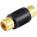Barrel RCA Jack Adapter