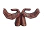 All Natural Handmade Double Hands Sculpture (Buy 2 - Get FREE SHIPPING)