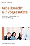 Arbeitsrecht f�r Vorgesetzte