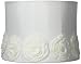 Creme Crochet Flower Drum Shade 13x14x10 (Spider)