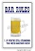 BAR RULES ~Novelty Sign~ beer signs funny drunk gift