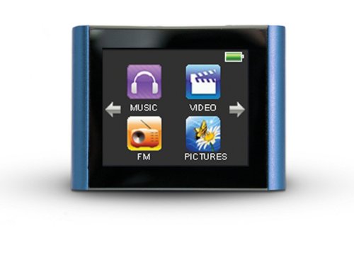 Eclipse T180 BL 1.8-Inch 4 GB Touchscreen MP4 Video Player (Blue)