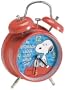 Peanuts SNOOPY Twin Bell Alarm Clock New Gift