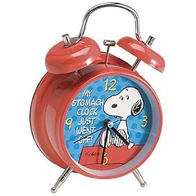 Peanuts Twin Bell Alarm Clock
