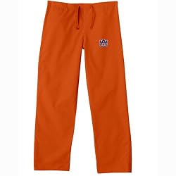 Auburn Tigers NCAA Classic Scrub Pant (Orange)
