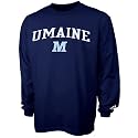 adidas Maine Black Bears Navy Blue In Play Long Sleeve T-shirt