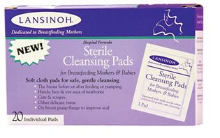 Lansinoh Sterile Cleansing Pads - 20 Ct Pack