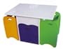 A+ Childsupply 2 Chairs with Desk Storage Unit