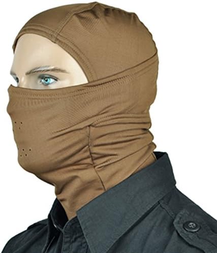 Balaclava Full Face Mask Sports Outdoor Hood Ski Mask Warm Breathable lightweight Motorcycle Bicycle Balaclava One Size Fits All (CB)