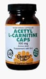 Country Life Acetyl L-Carnitine w/B-6 500 mg (60 vegetarian capsules)